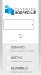 Mobile Screenshot of centrodehospedaje.com
